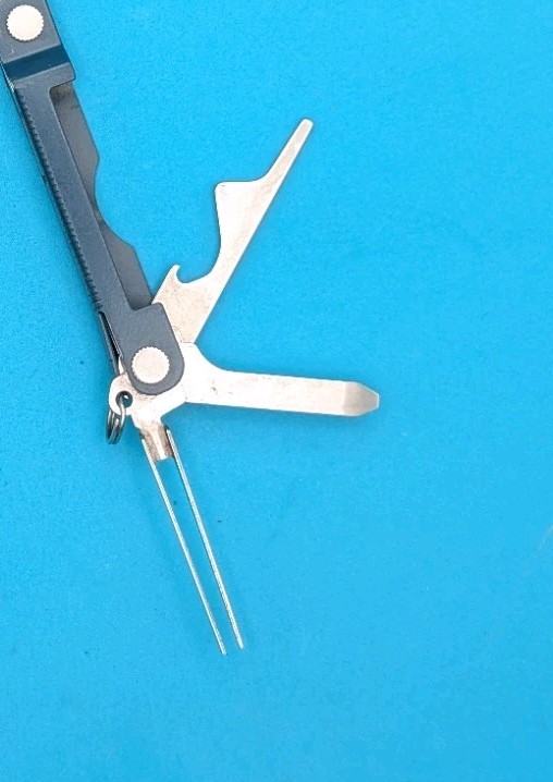 Leatherman Micra Multi-Tool, Knife, Scissors, Key Ring, Blue! *BCC*