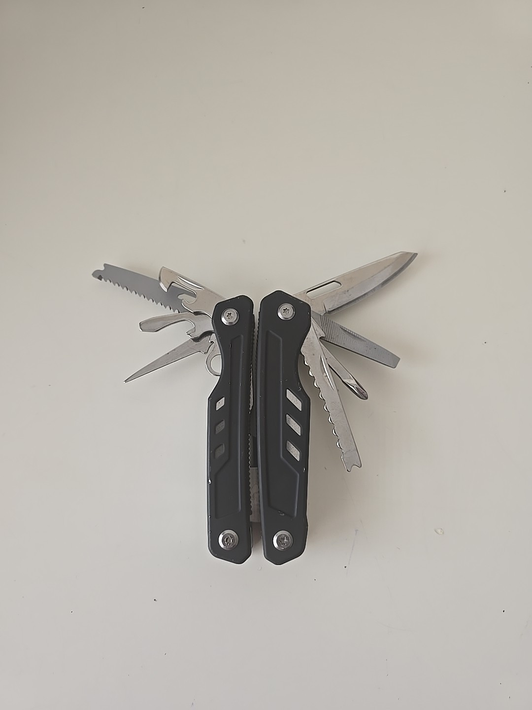 Ozark Trail 12 In 1 Multi-tool Black 4-1/8”Closed
