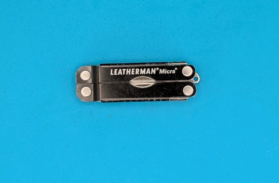 Leatherman Micra Multi-Tool, Knife, Scissors, Key Ring, Black!