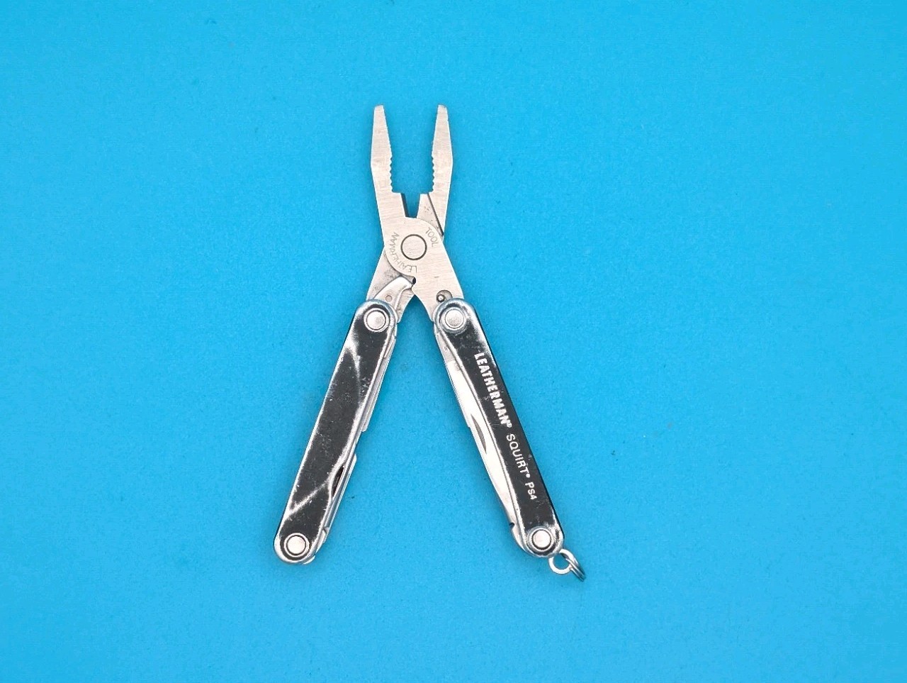 Leatherman SQUIRT PS4 Multi-Tool! BLACK! *broken scissors spring*