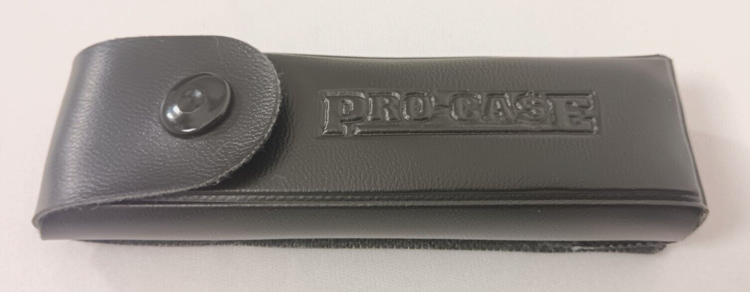 Pro-Case® Folding Stainless Multi-Tool Knife With Black Case