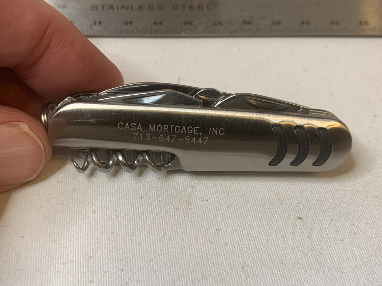7 Blade 3 Inch Keychain/Pocket Multi-Tool New with Company Logo