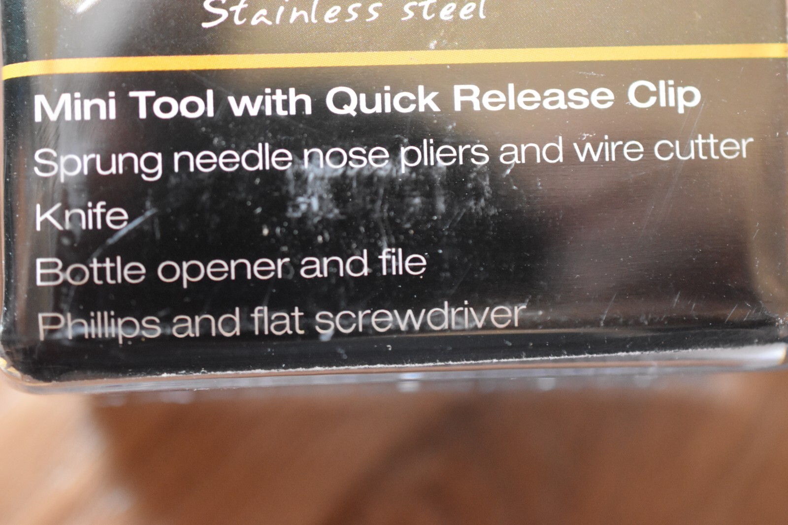 True Utility Clip Tool Compact Mini Multi Tool In Water Proof Hard Case New