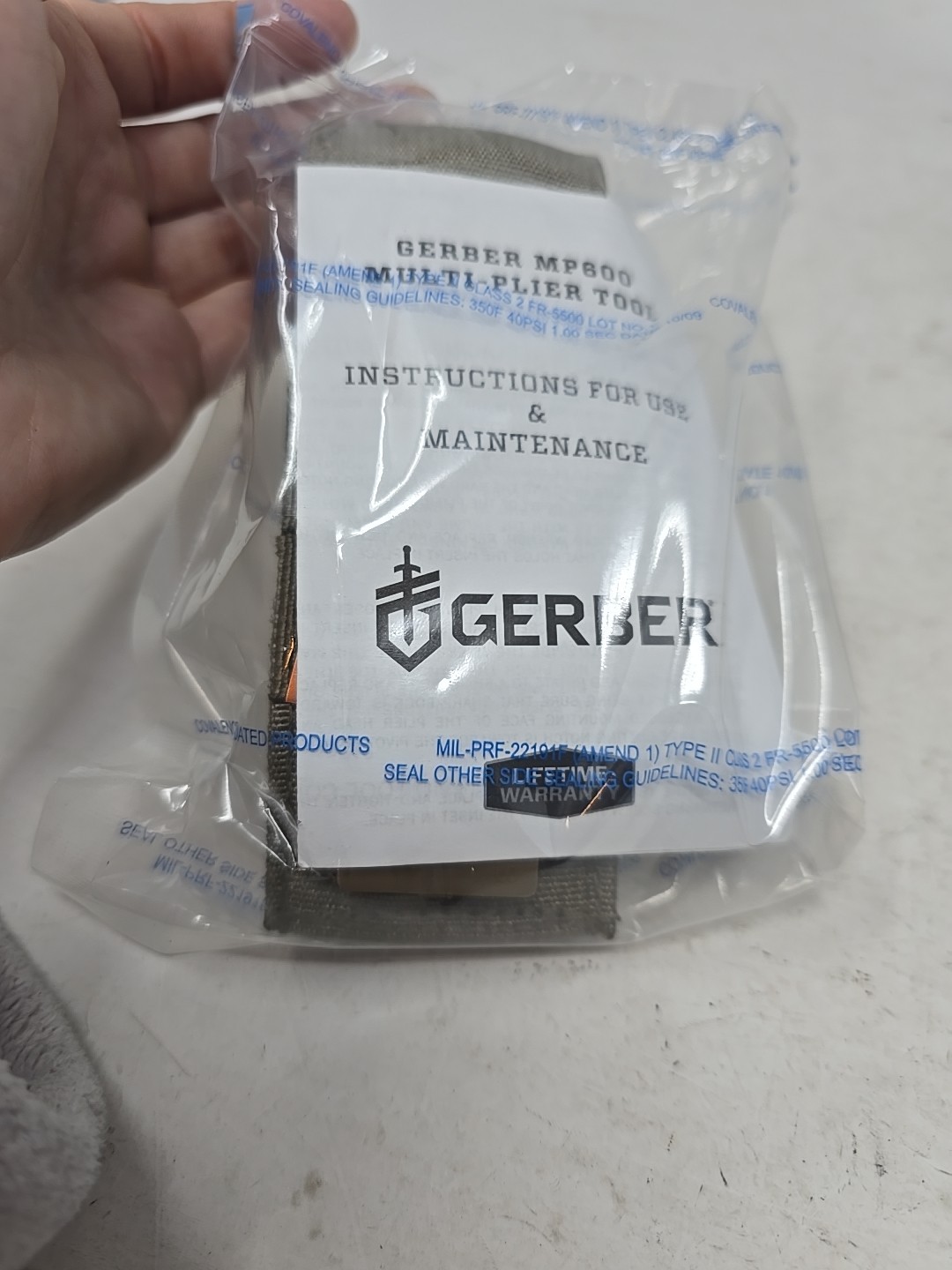 Gerber Multi-Tool + WTC 556 Rifle Cleaning Kit