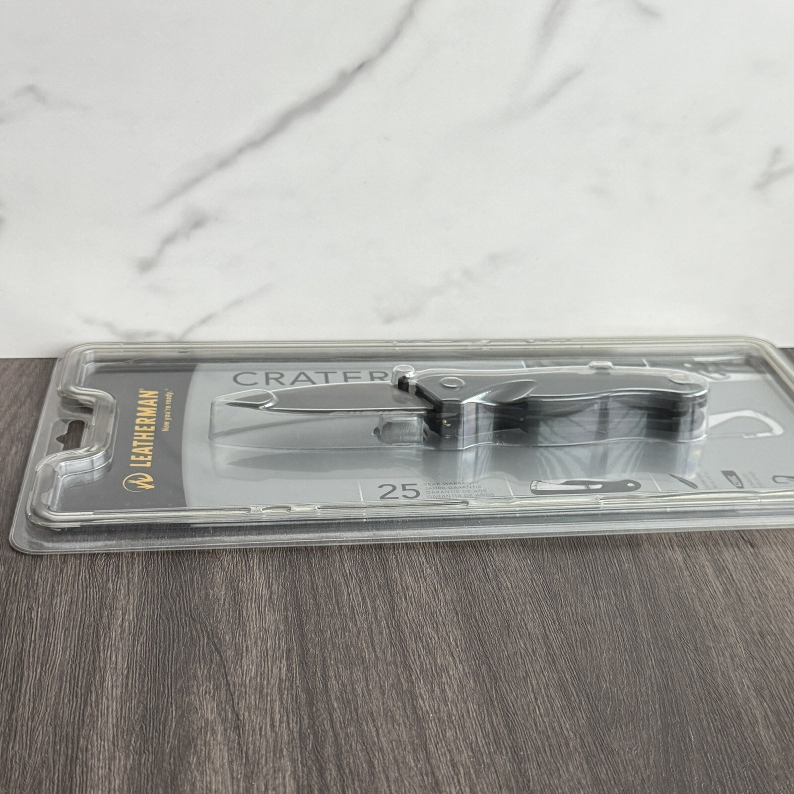 Leatherman C33X Black knife. Discontinued Model In a Sealed Clamshell