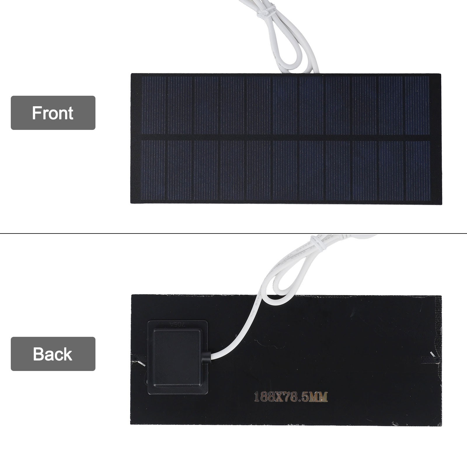 Portable Solar Charging Solution with USB Output 5 5V for Outdoor Activities