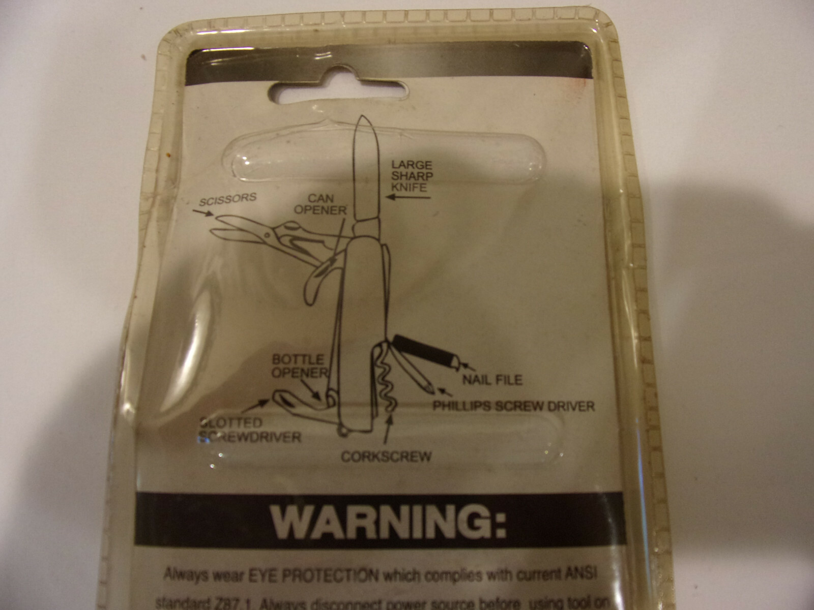 Genuine Tool Bench 8 Function Many Use Pocket / Army Knife 