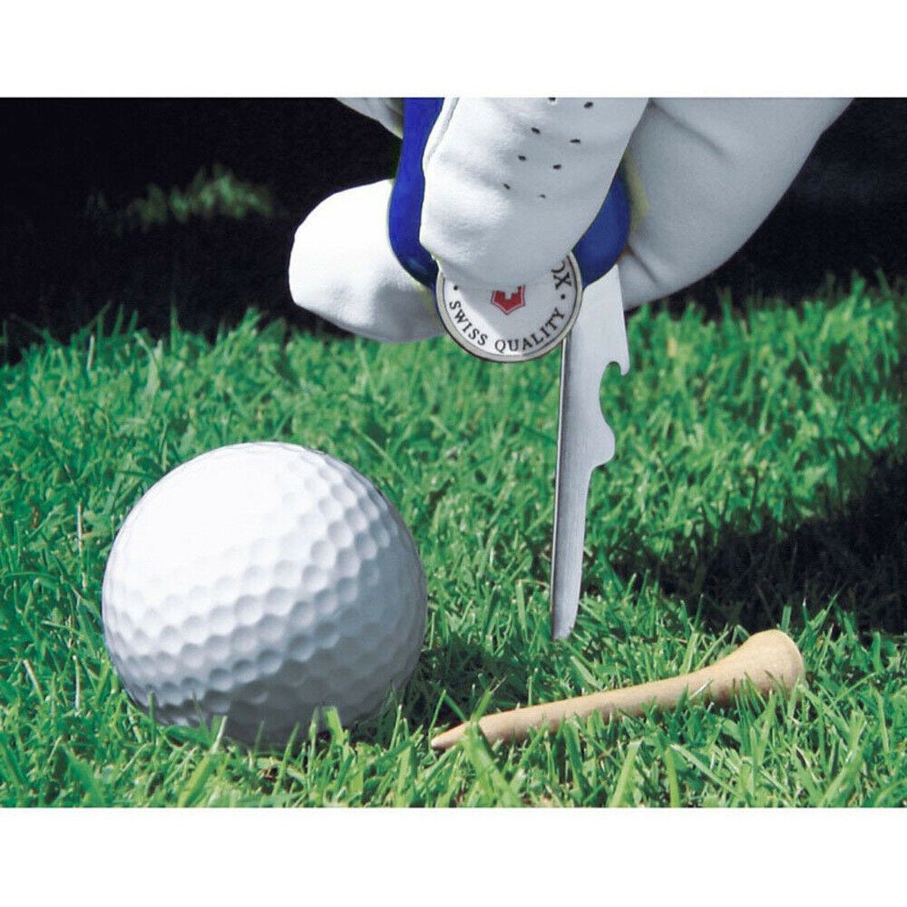 Victorinox Swiss Army Knife Sport Golf Tool Marker Divot Repair – Black