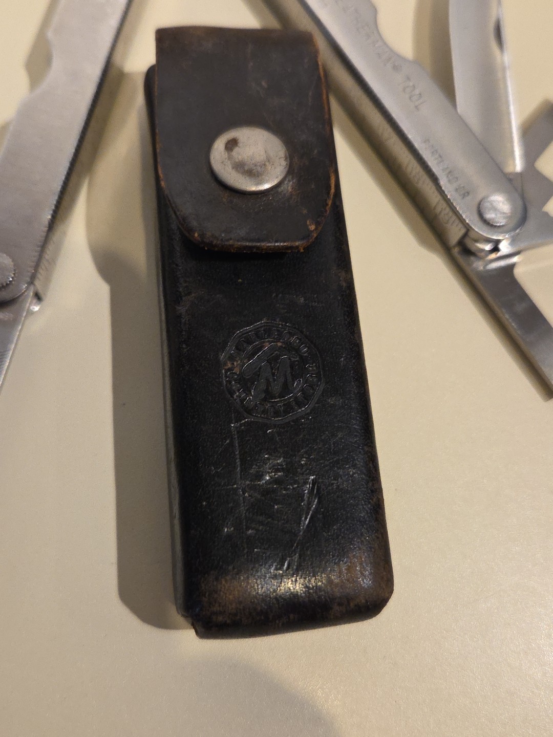 Vintage Original Leatherman PST POCKET SURVIVAL TOOL US Reg. 1325473 W/ Case