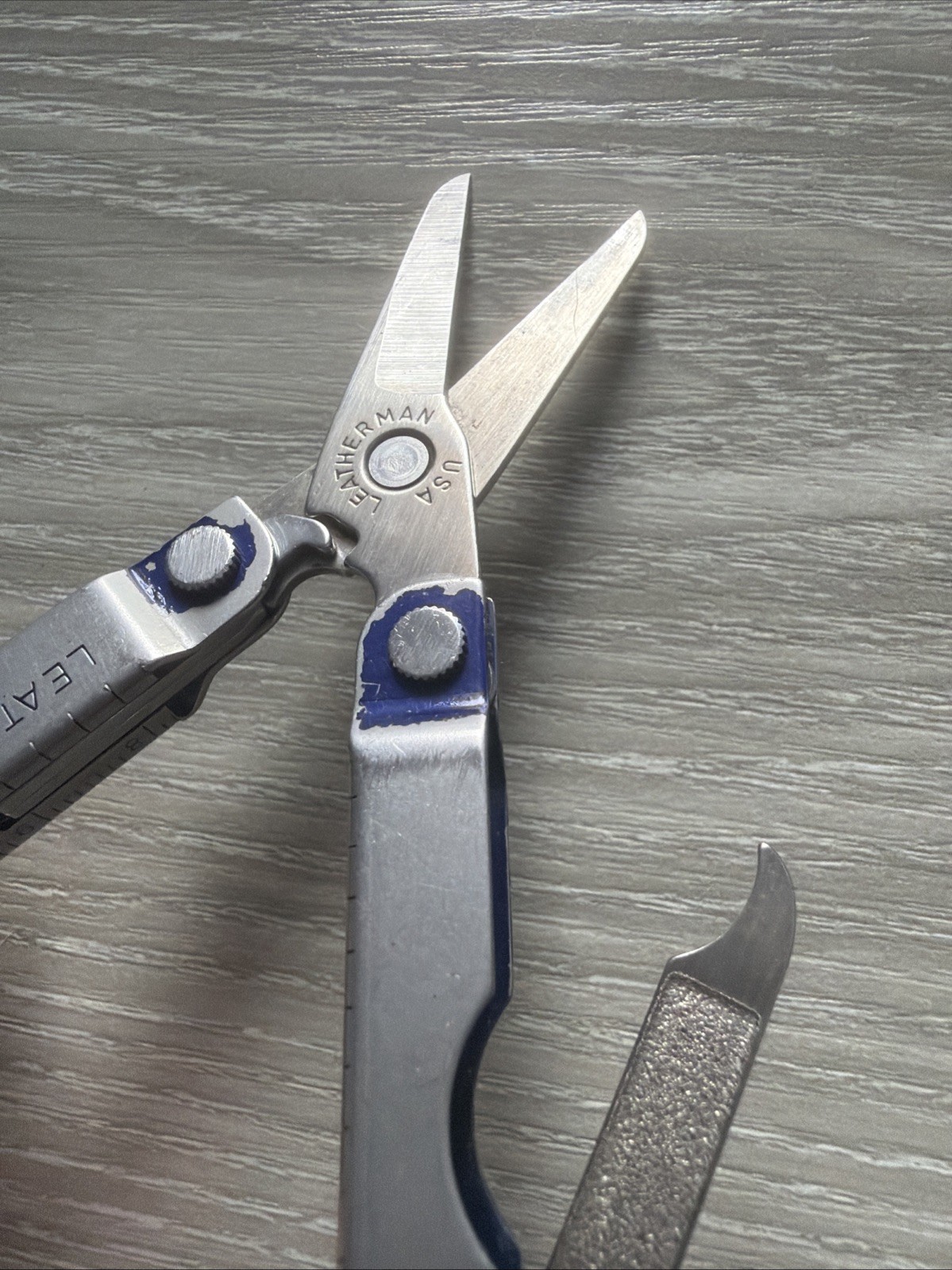 Leatherman Micra Multi Tool Pre-owned Scissors Knife File Tools Drivers Openers