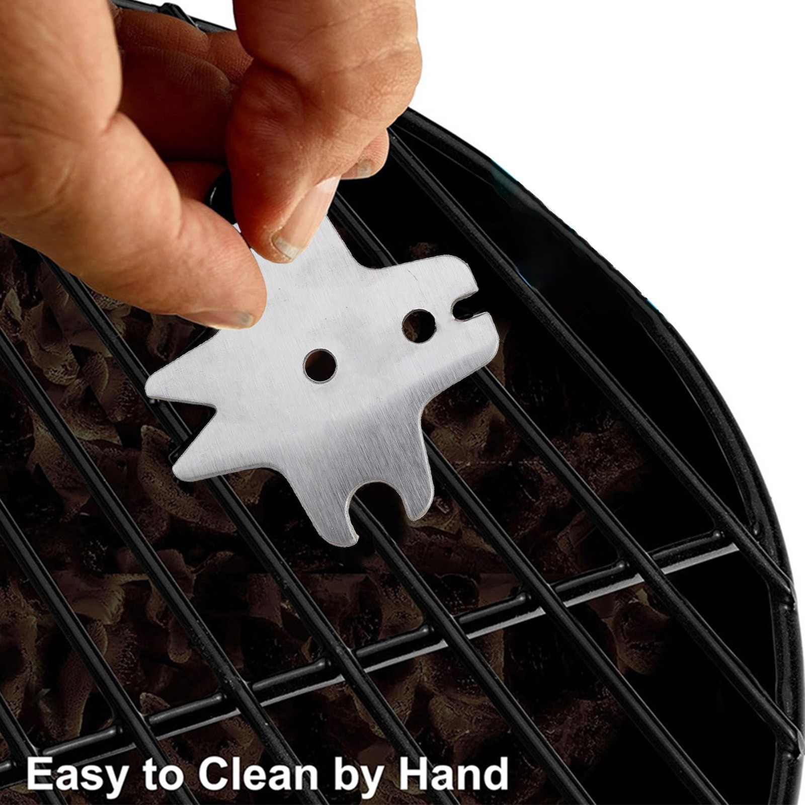 Camping Stainless Steel Grill Scraper Grill Scraper Tool Corrosion-resistant