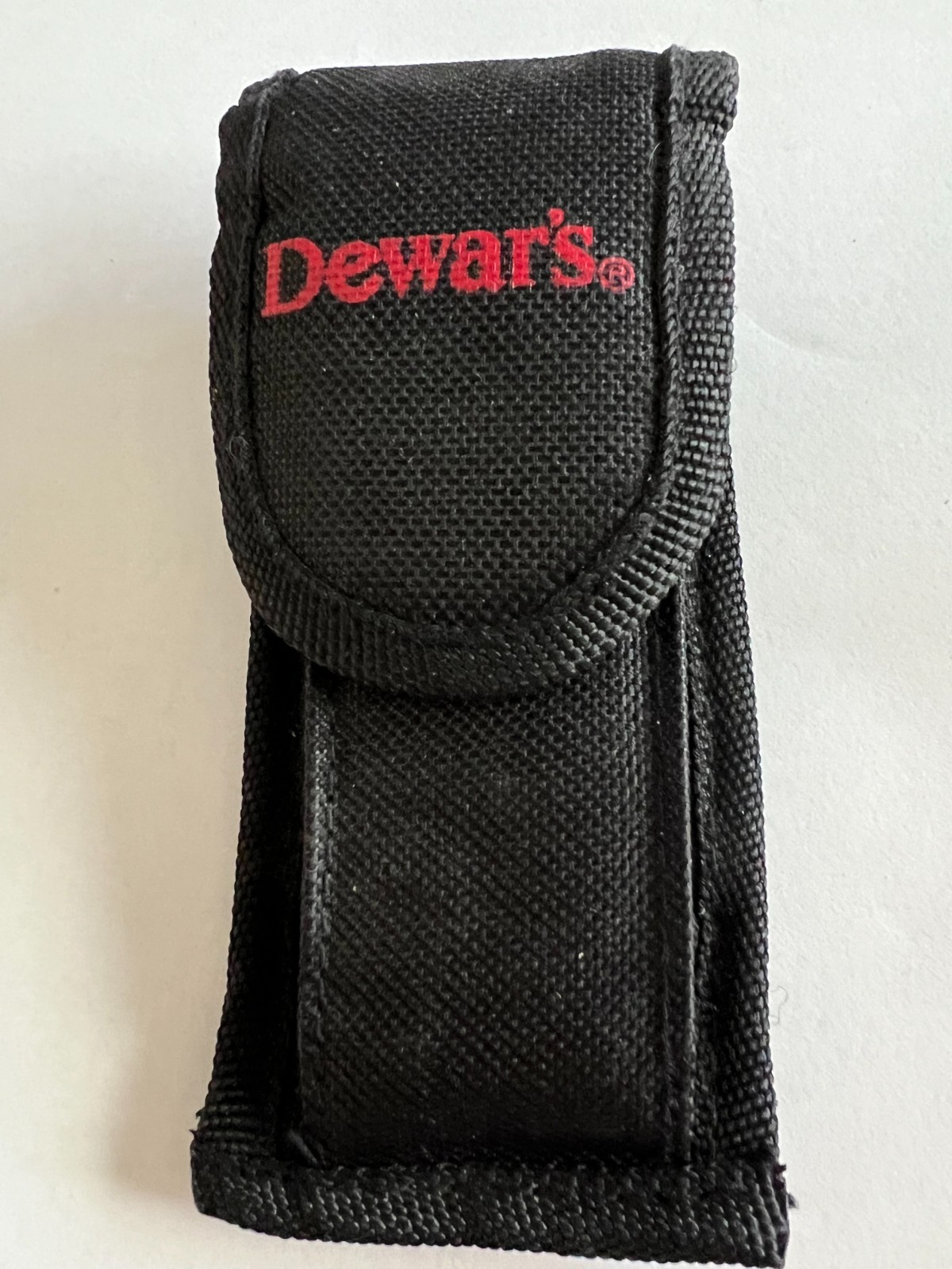 DEWAR’S Leatherman Type Stainless Steel Multi Tool * 7 Tools Black Belt Case