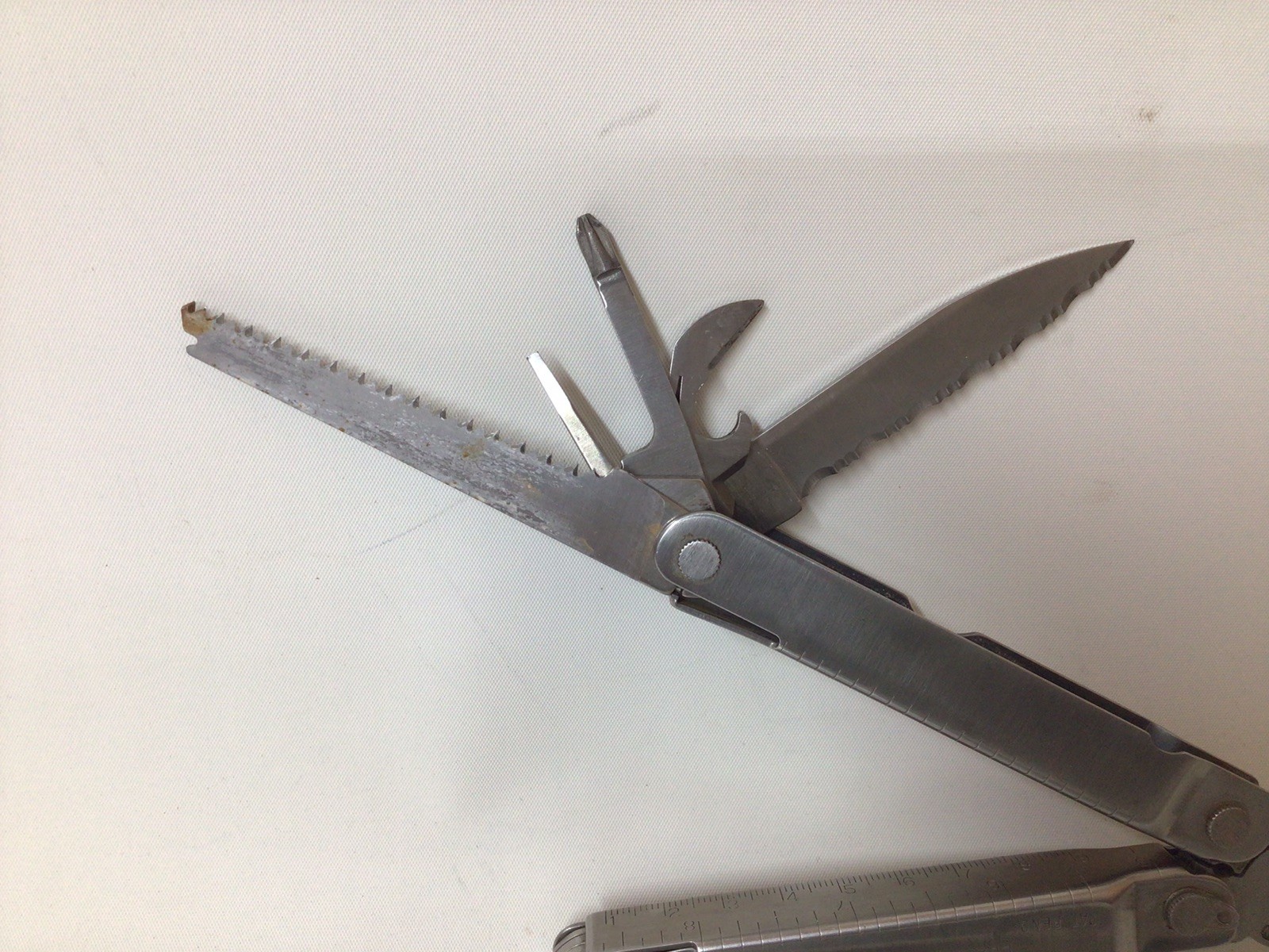 Vintage 1997 Leatherman Super Tool With Original Leather Sheath MADE IN USA
