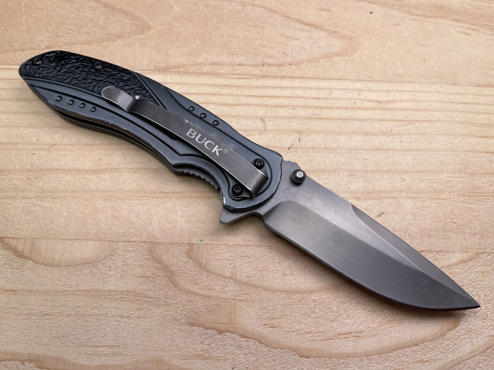Buck Trigger 865 Liner Lock Folding Flipper Pocket Knife Aluminum – Discontinued