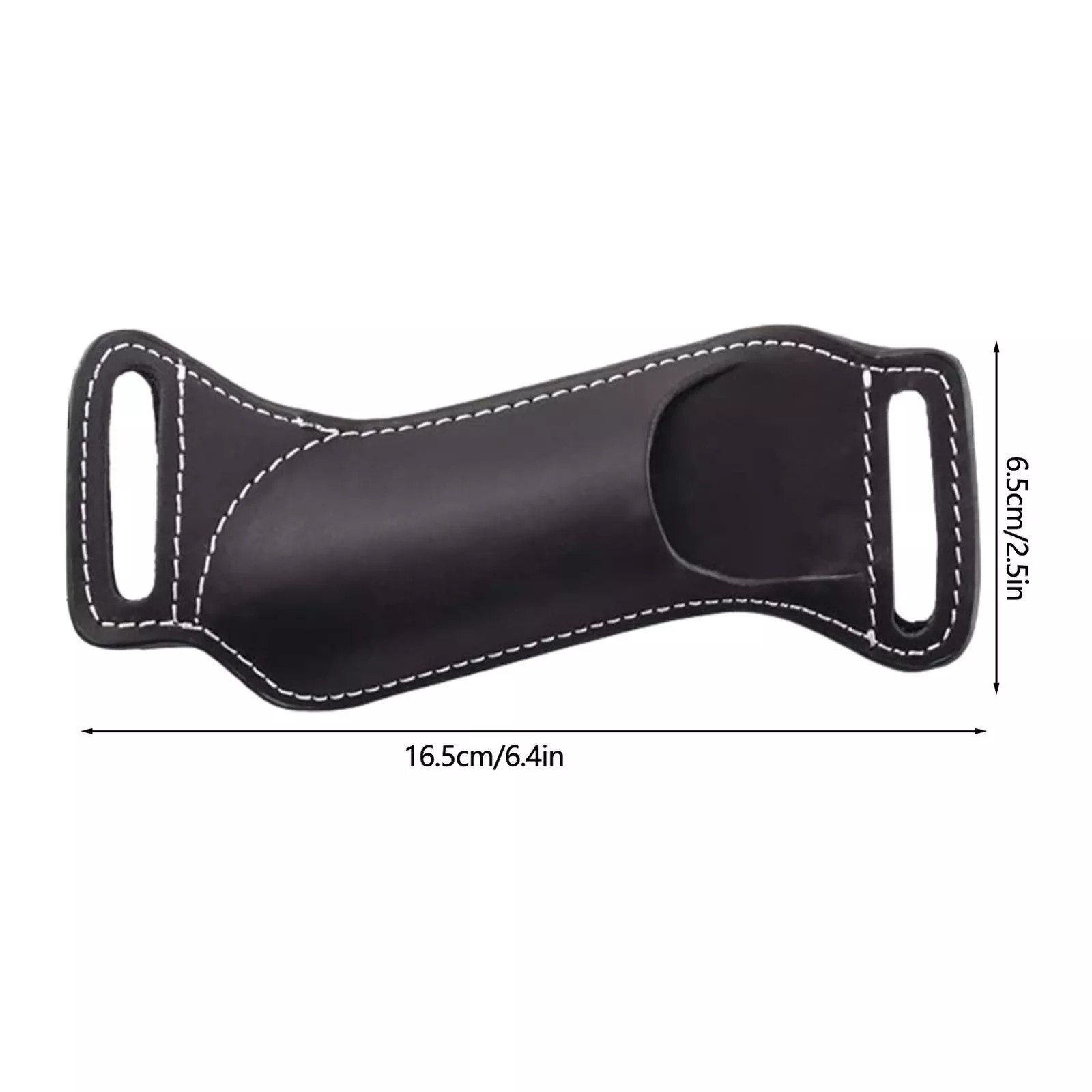 PU leather sheath, foldable, for tools, knife holder, bag with belt loop