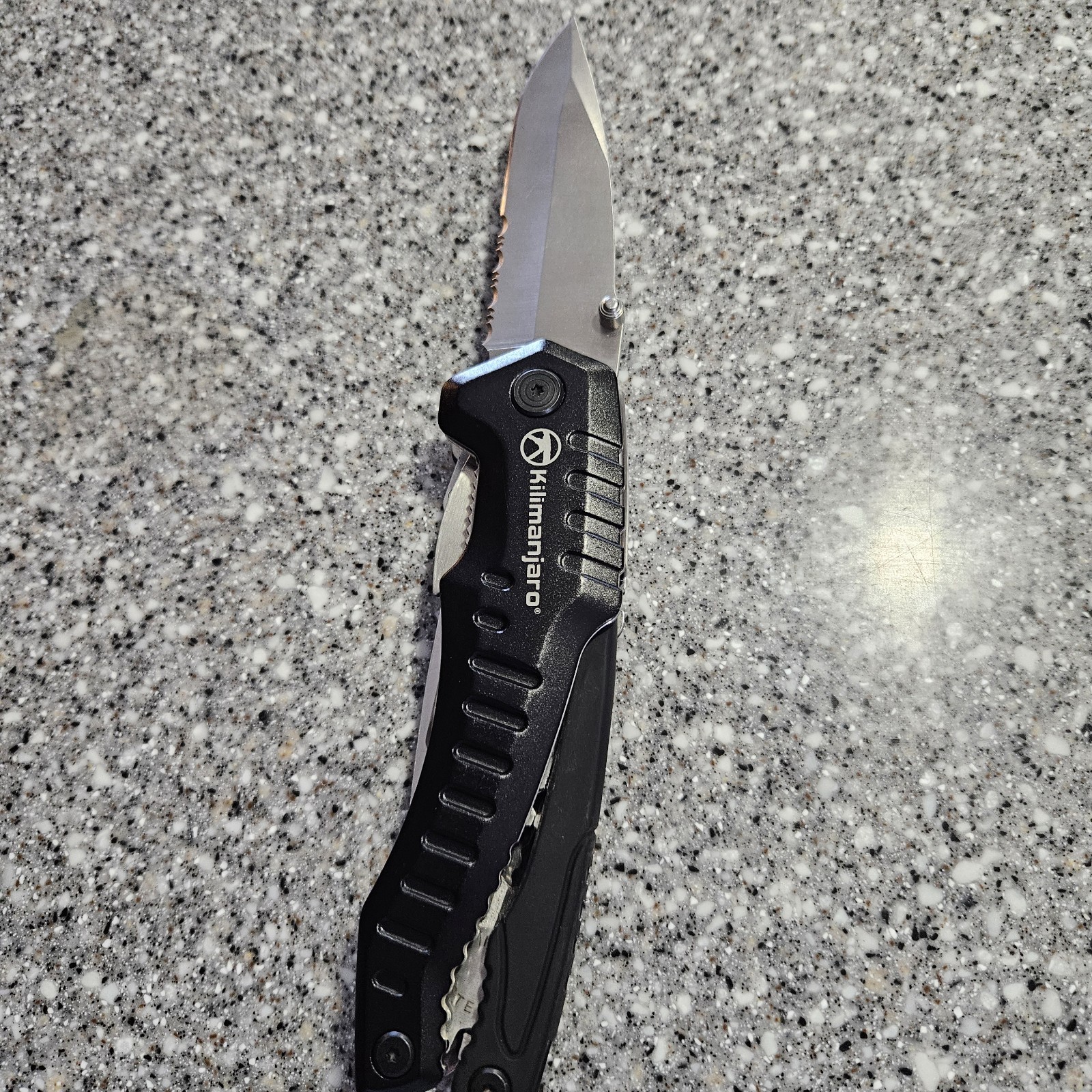 Kilimanjaro Magnus 9-in-1 XL Multi-Tool Folding with Snap Pouch. 10″ Blade Out!