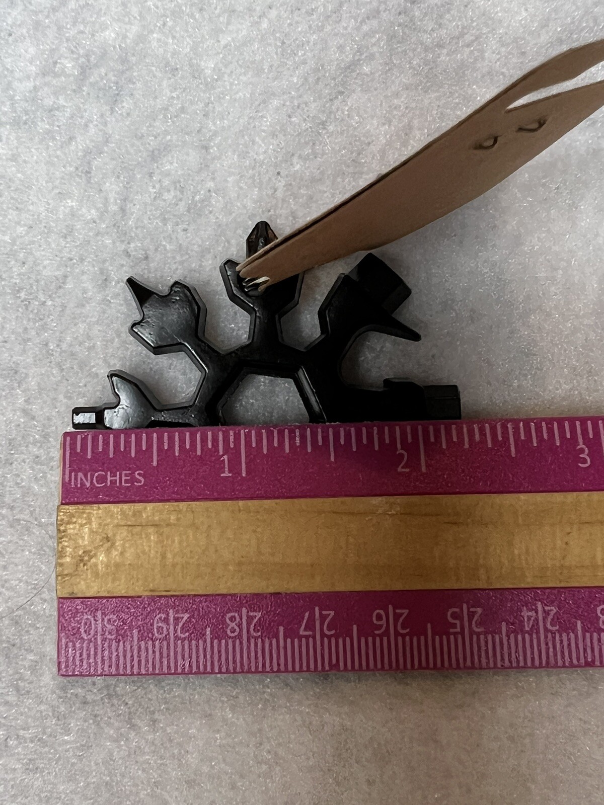 18 In 1 Snowflake Tool Multi Tool Portable Key-Chain Screwdriver