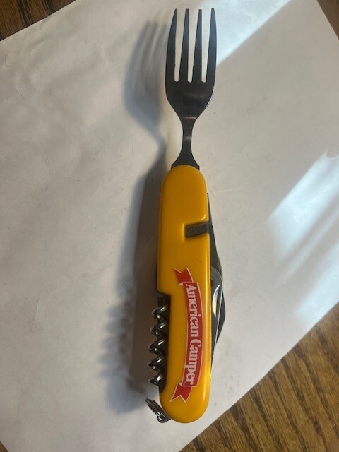 American Camper Key Chain Multipurpose Tool With Utensils