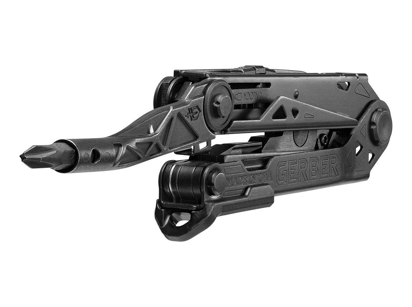 GERBER CENTER DRIVE BLACK MULTI-PLIER WITH MOLLE POUCH & BIT KIT MULTITOOL