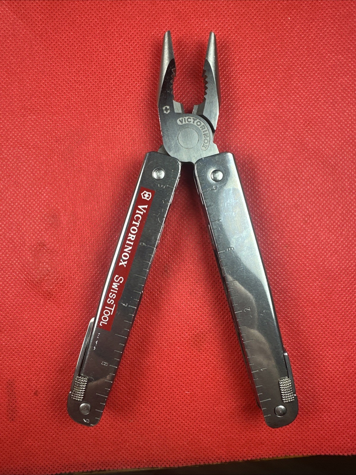 Rare 1998 Victorinox Swiss Tool X 3.0327 Multi-Tool, Scissor, Knife, Plier
