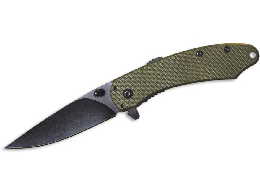 American Buffalo Knife & Tool Ember Assisted Opening Pocket Knife 2.75″ Drop