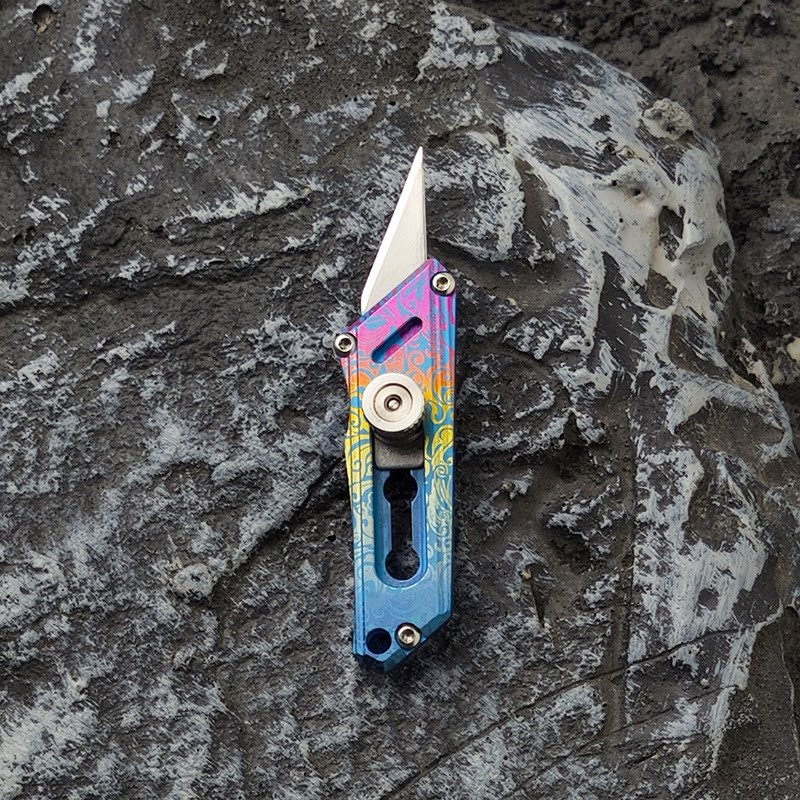 Titanium alloy EDC push up Tool Simple and practical