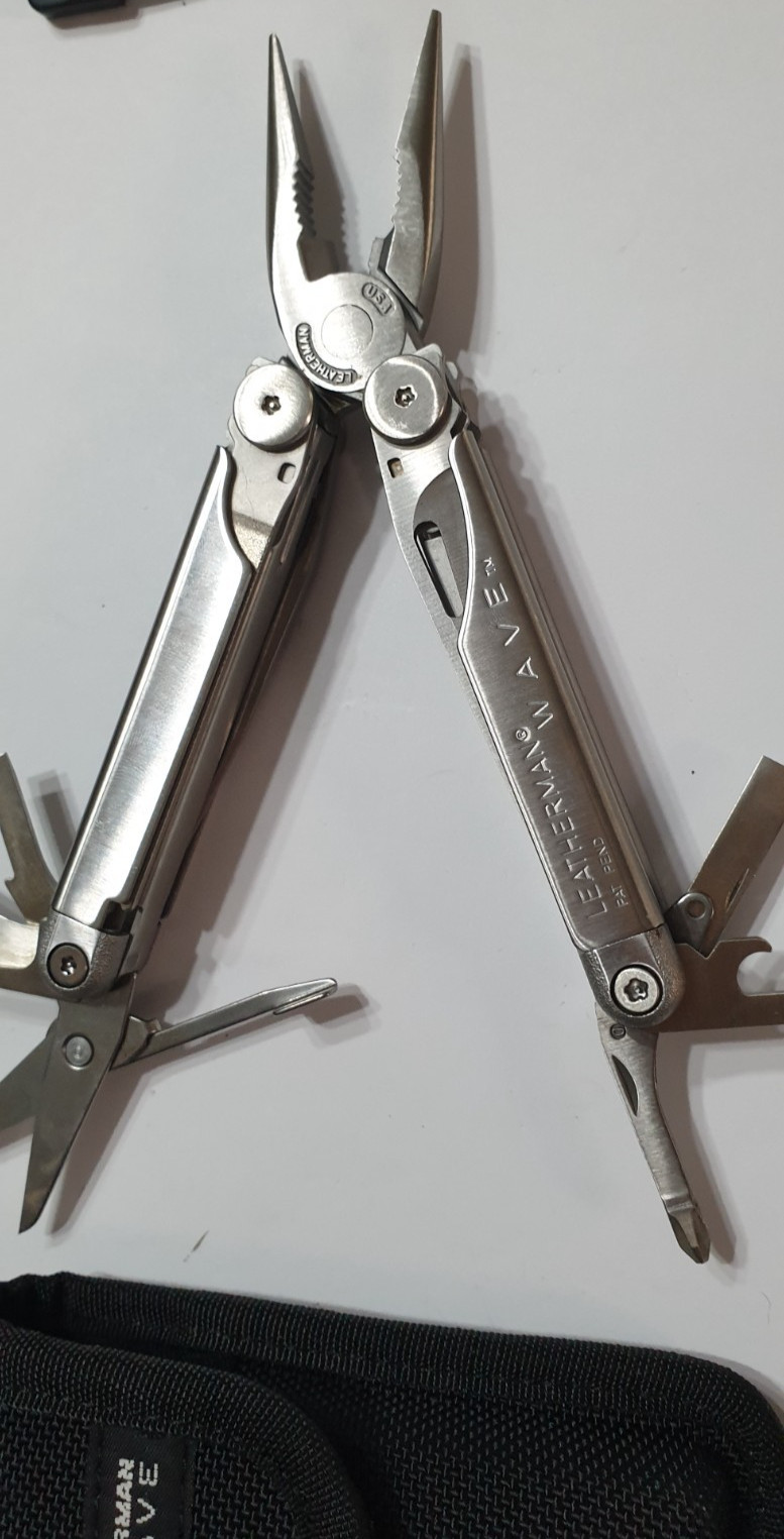 🔥🔥 Leatherman Super Tool Gen 1 OG + Bits + Adapter Hard Nylon Case Rare Set