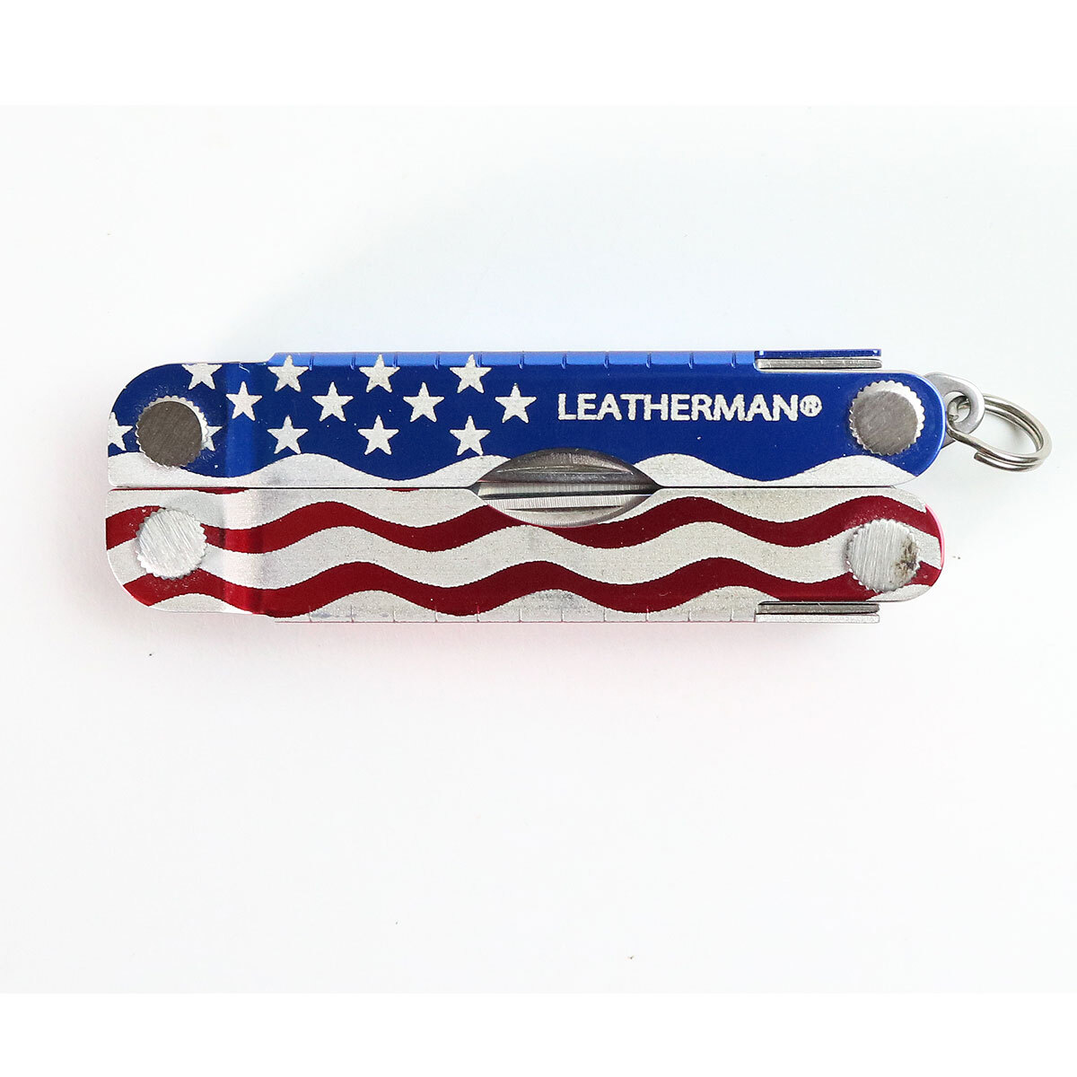 Leatherman Micra 2009 Limited Edition Red White & Blue Multi Tool Scissors & Box