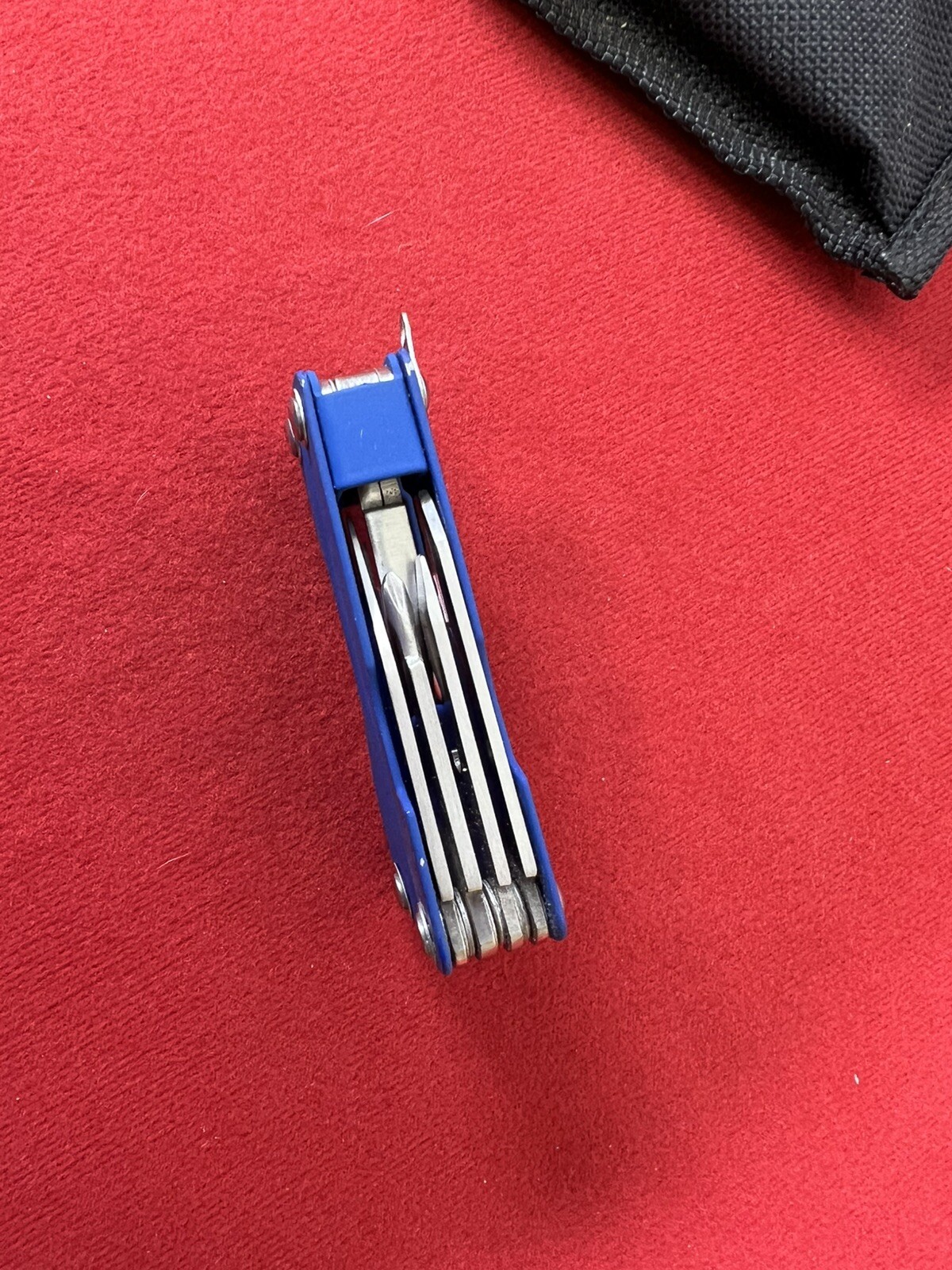 PROTOCOL 8 FUNCTION MINI MULTI TOOL WITH SHEATH – Pliers, Flashlight, Etc. – NOS