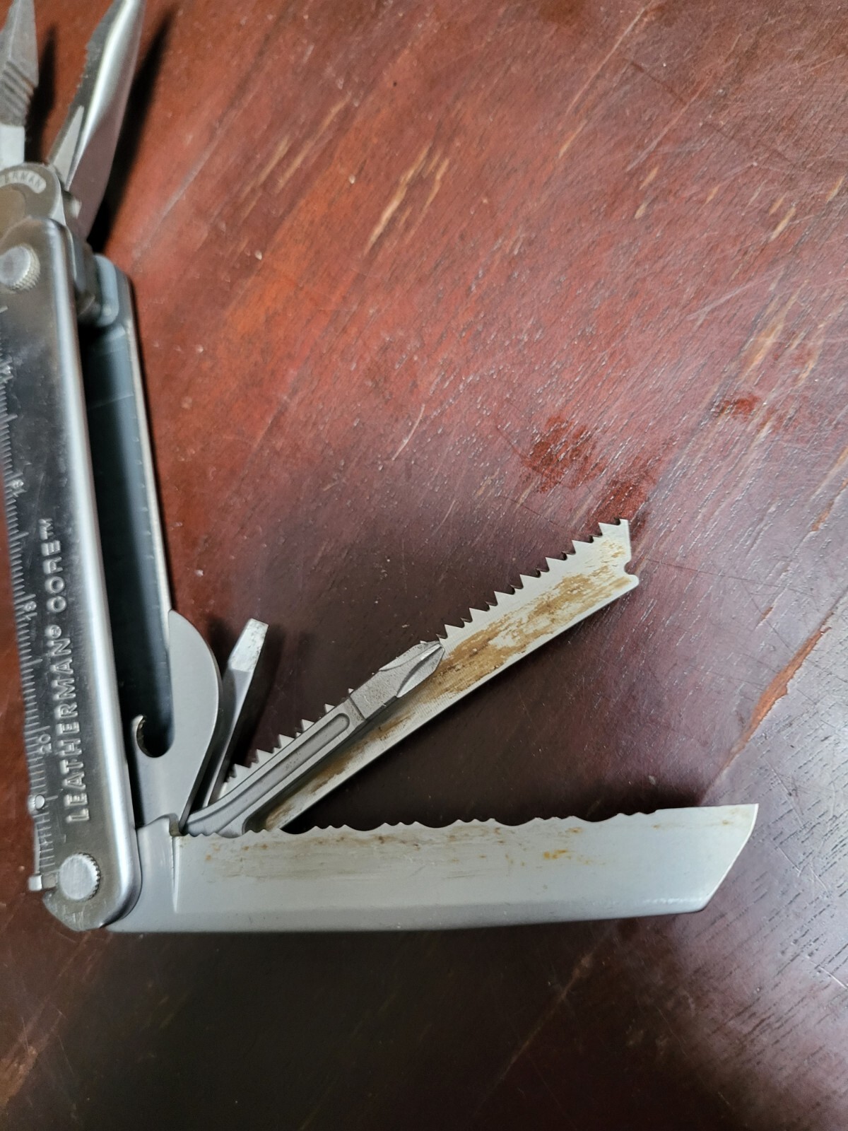 Leatherman Core Multitool Needs to be Cleaned Used