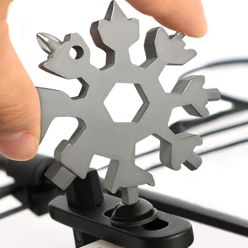 Compact Snowflake Multi-Tool – Lightweight, Durable & Great Gift for Men