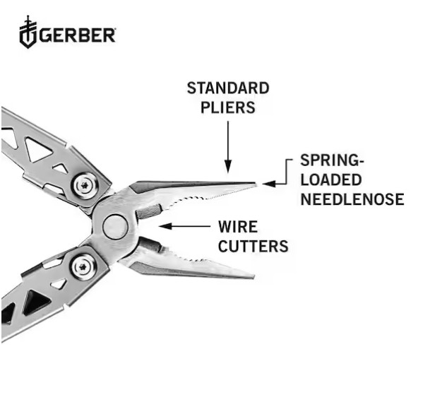 Gerber Suspension-NXT Stainless Steel Multi Tool 15 Tools 31-003889 NEW