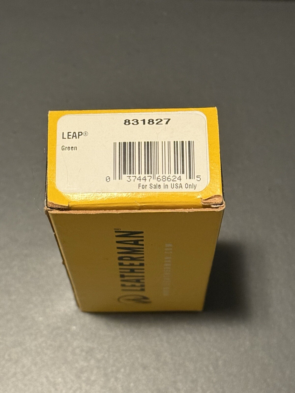 Leatherman Leap Green MINT IN BOX Discontinued! LOCAL 6 BOSTON