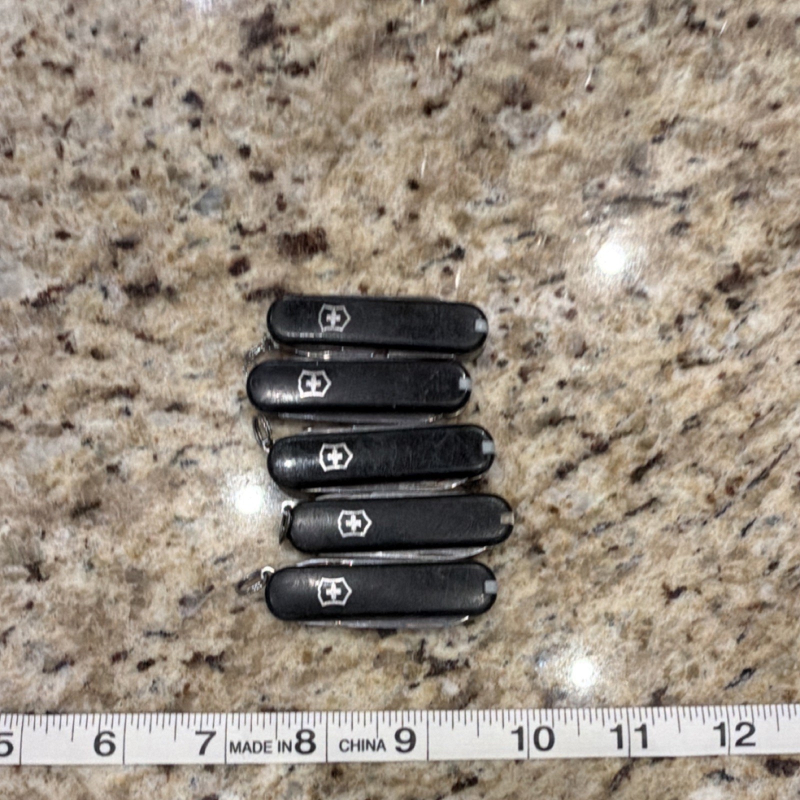 Victorinox Multi-Tool Black Stainless Steel Knife Scissors File