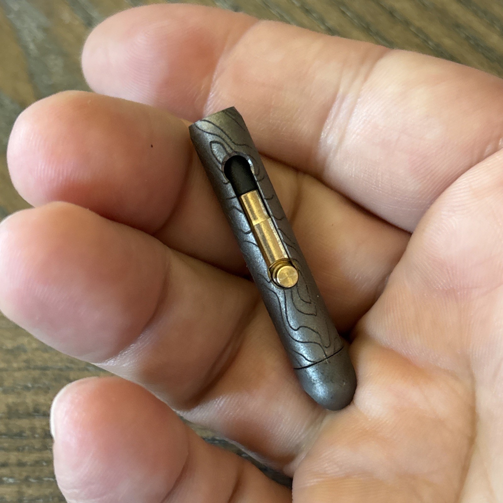 Maratac Ultem Pen Driver, 4 Bits New Pattern + Titanium Forever Graphite Pencil