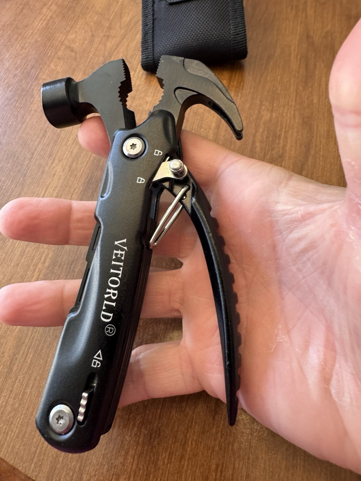 Veitorld Multitool With Hammer And Sheath Gifts For Him