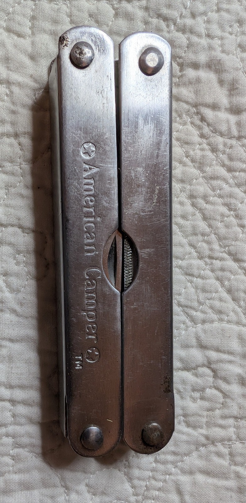 American Camper Multi-Tool with Brown Sheath