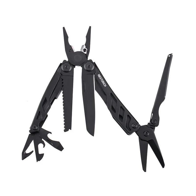 NEXTORCH MT10 16-in-1 Multi-Tool with Glass Breaker, Rescue Hook & Sheath