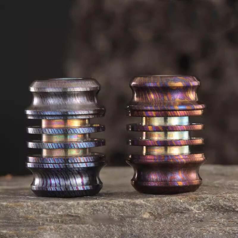 TC4 Damascus Lanyard Bead Paracord Necklace Pendant Bracelet Making