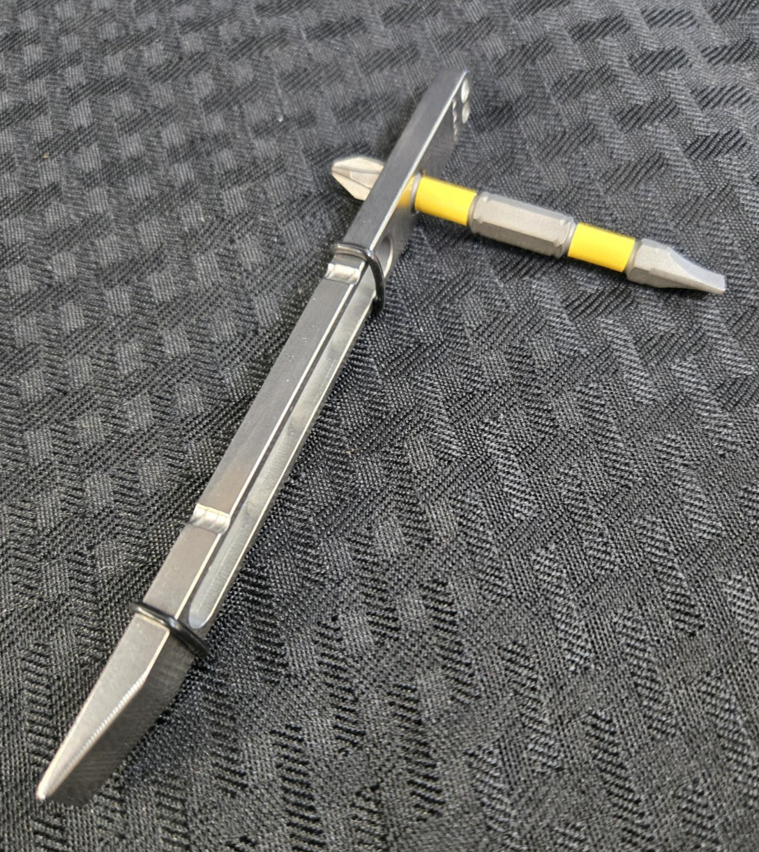 EDC Custom Pry Bar Tool, Made in CPM154