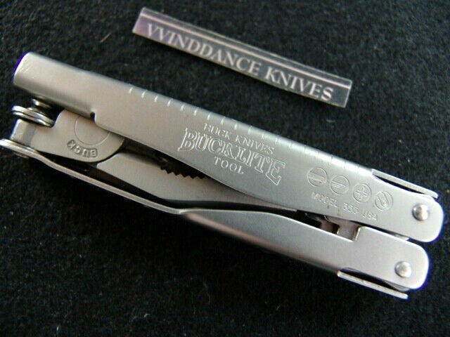 BUCK USA- BUCK LITE TOOL 355–MULTI TOOL–RETIRED–COLLECTIBLE-EXCELLENT