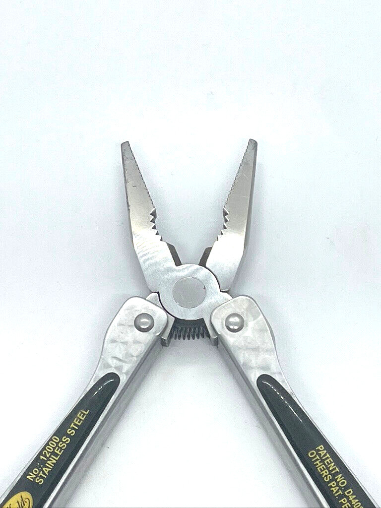 Sheffield 12000 11-in-1 Multi-Tool Needle Nose Pliers Knife W or Without Sheath