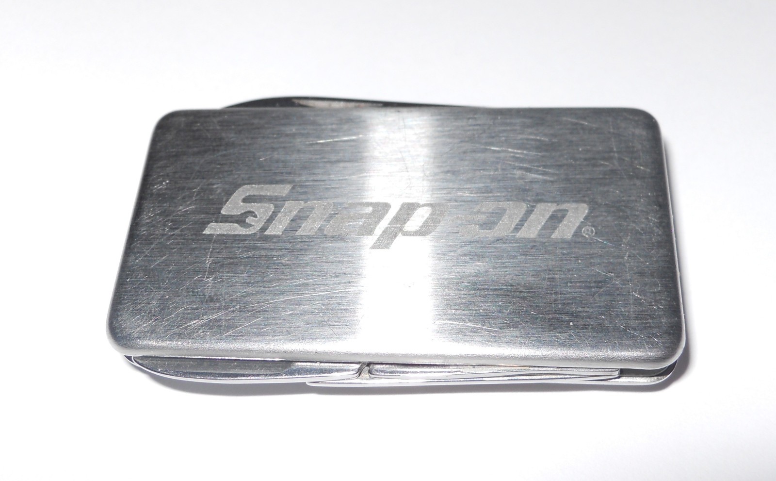SNAP ON TOOLS Multi Tool Money Clip Stainless Steel Pocket Tool