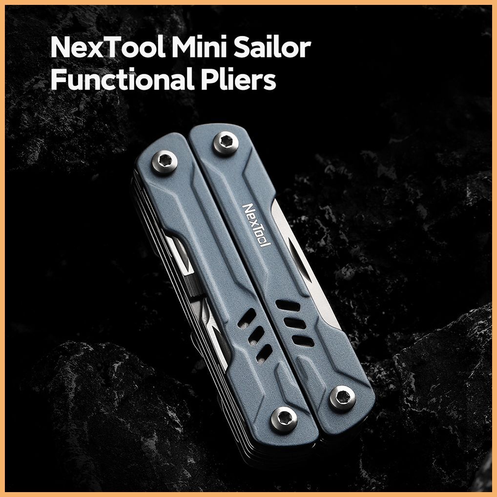 Mini Sailor 11-In-1 Multi-Function Tools 6.7cm Pocket Multitool Pliers