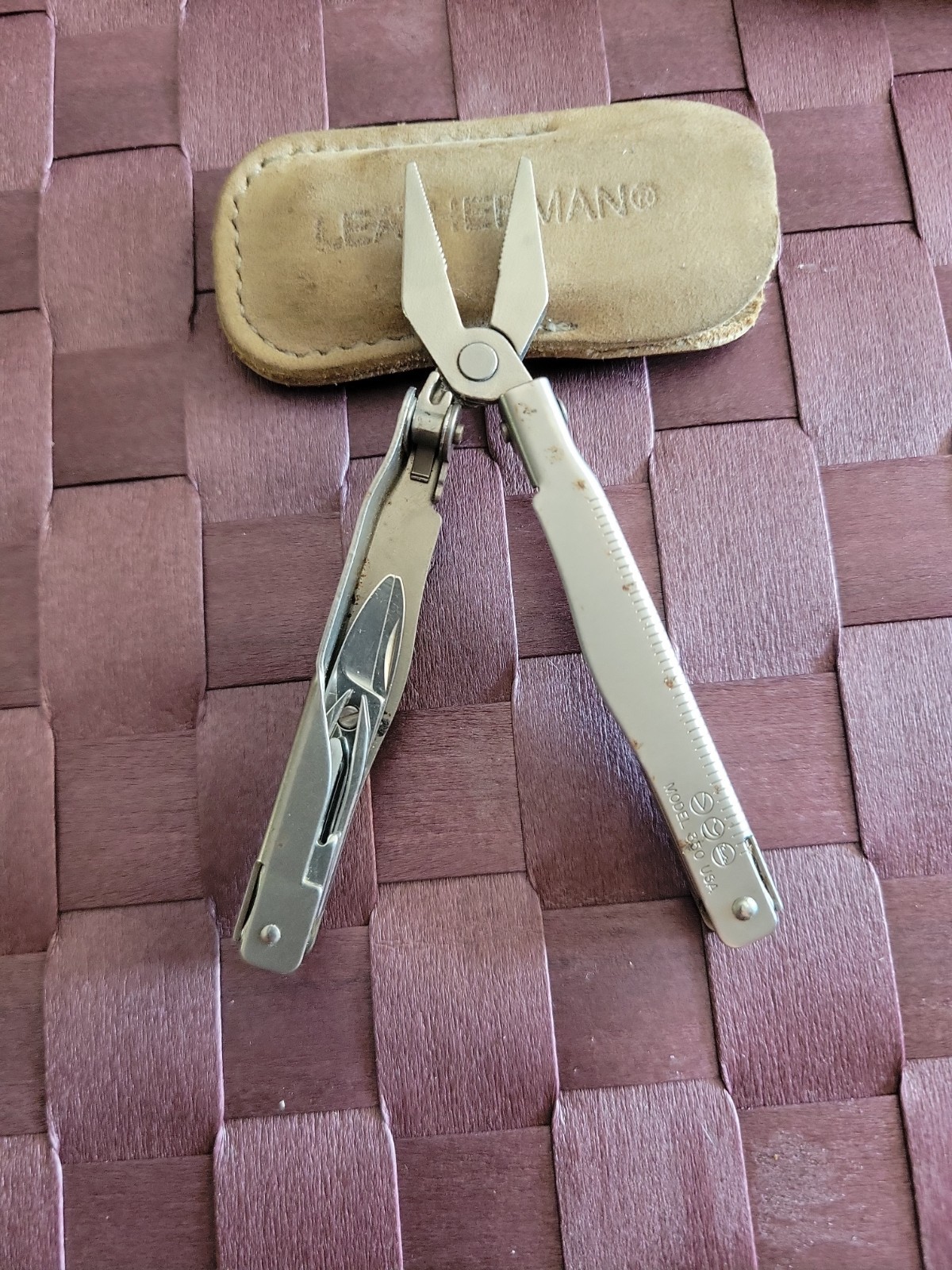 Buck Model 350 Minibuck Tool Multitool Made In USA Nice C Pixs