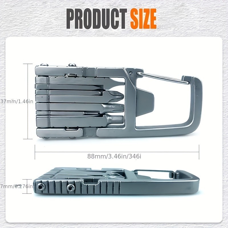 13-in-1 Multifunctional Portable Tool – Compact for Outdoor & Daily Tasks