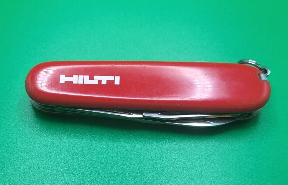 Victorinox Spartan 91mm Swiss Army Knife Hilti tools Logo GB01-11