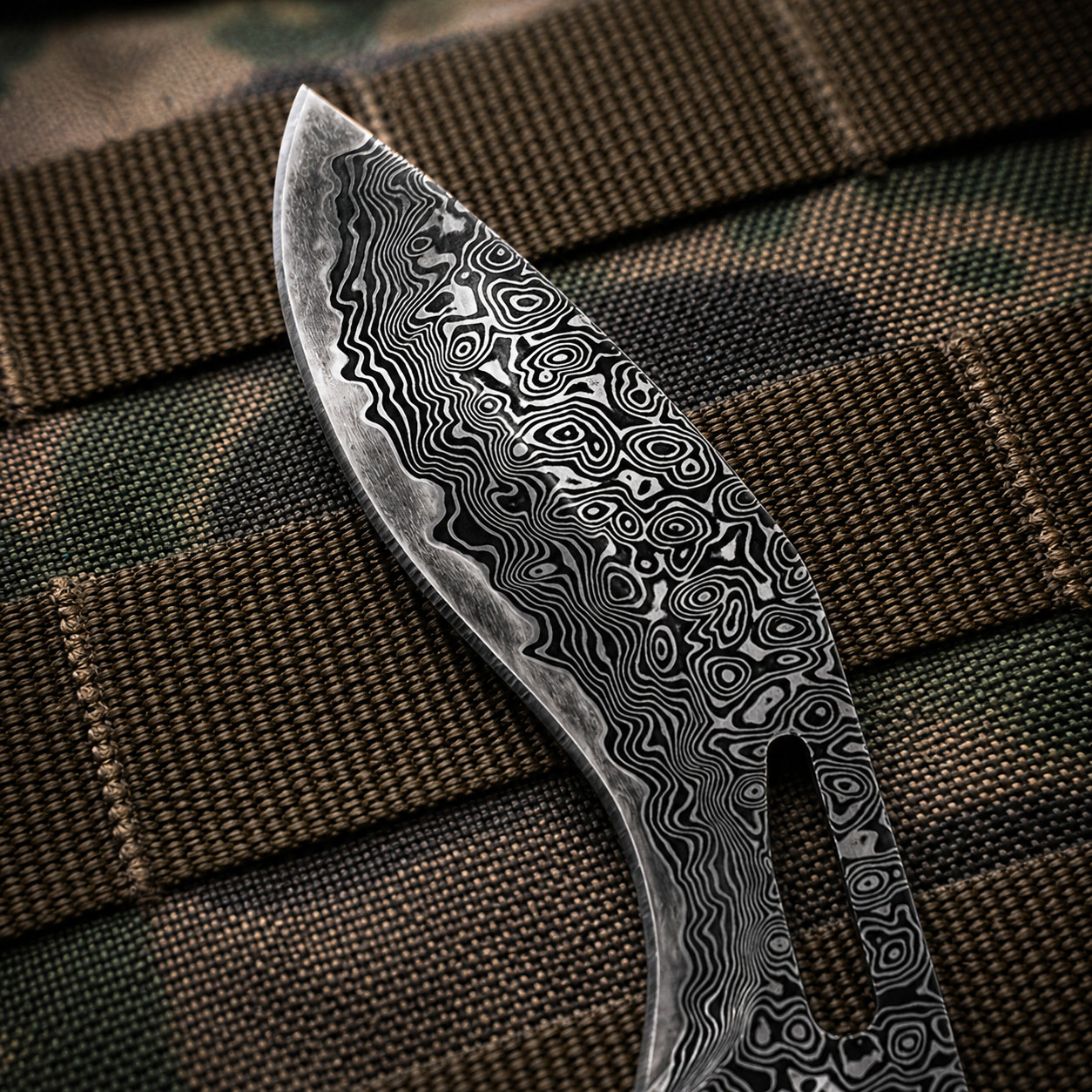 VG10 Damascus Replacement Blade for Leatherman Surge Multitool 92mm