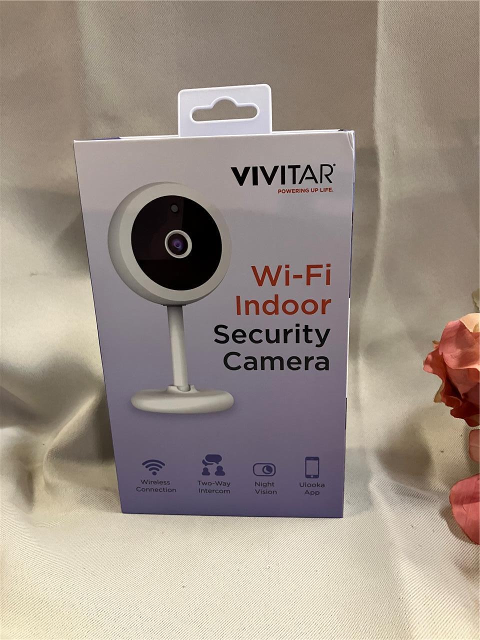 Vivitar Indoor Security Camera, wifi, live view, night vision
