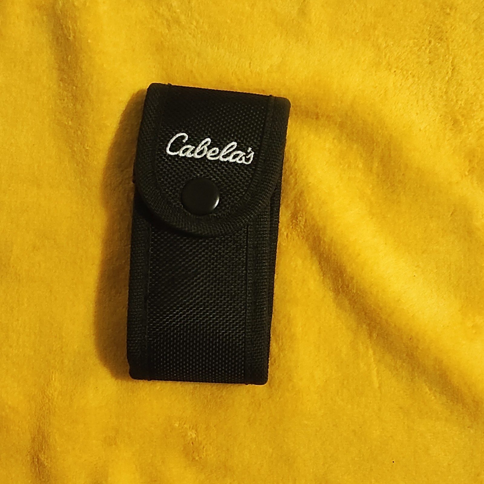 Cabela’s Multi-Tool 9 Tools Stainless Steel Pliers Knife Sheath Silver